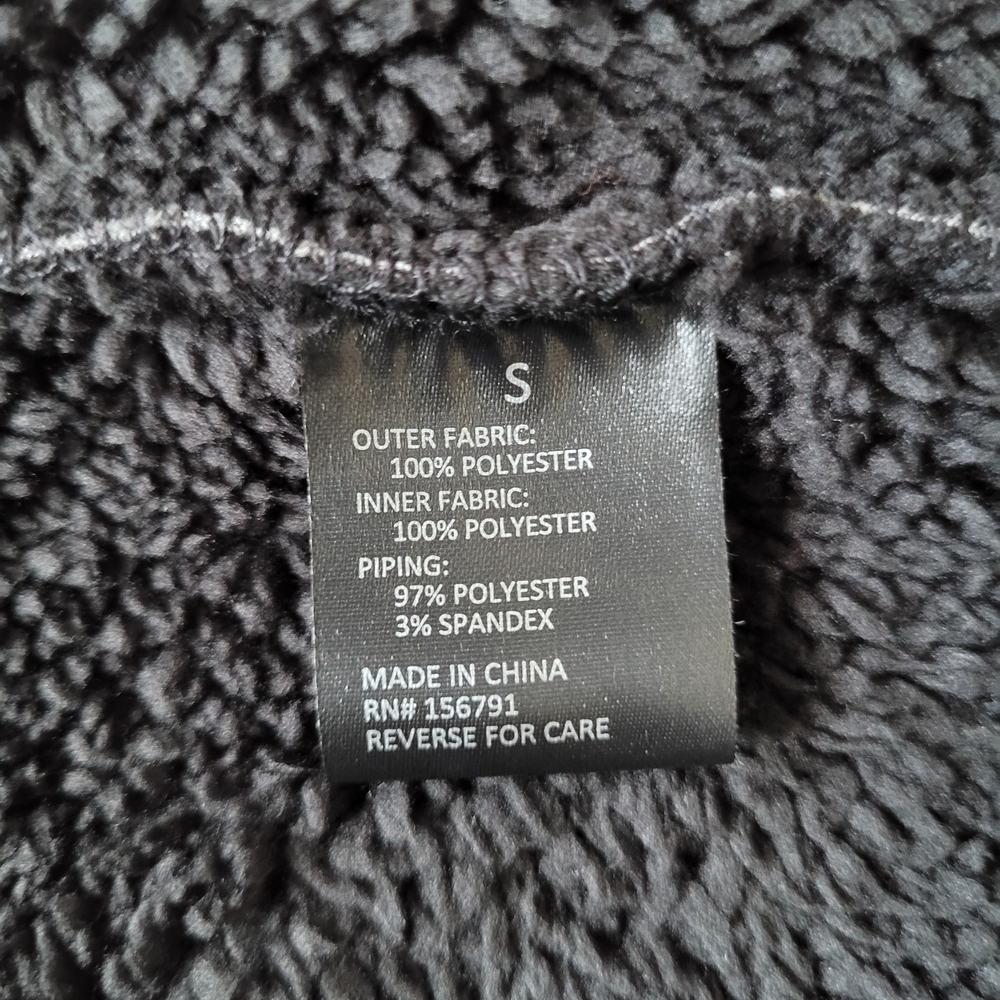 U.S. Life Men's Heather Gray Sherpa-Fleece Lined Full-Zip Hoodie - Picture 9 of 11